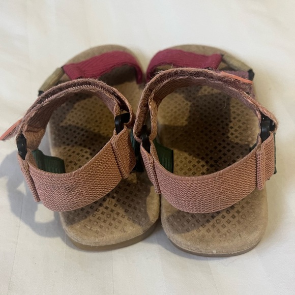 🌼 5/$25  Zara girls strappy sandals size 8 summer colourful outdoor play - Picture 4 of 5